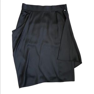 CHANEL Silk Skirt Size 36